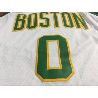 Men's Boston Celtics Jaylen Tatum #0 Nike Green 2021/22 Swingman Jersey - City  Edition