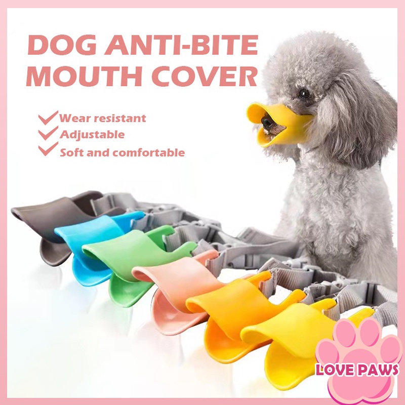 Dog Duckbill Sleeve Muzzle Dog Muzzle Sets Anti-bite Anti-barking Anti ...