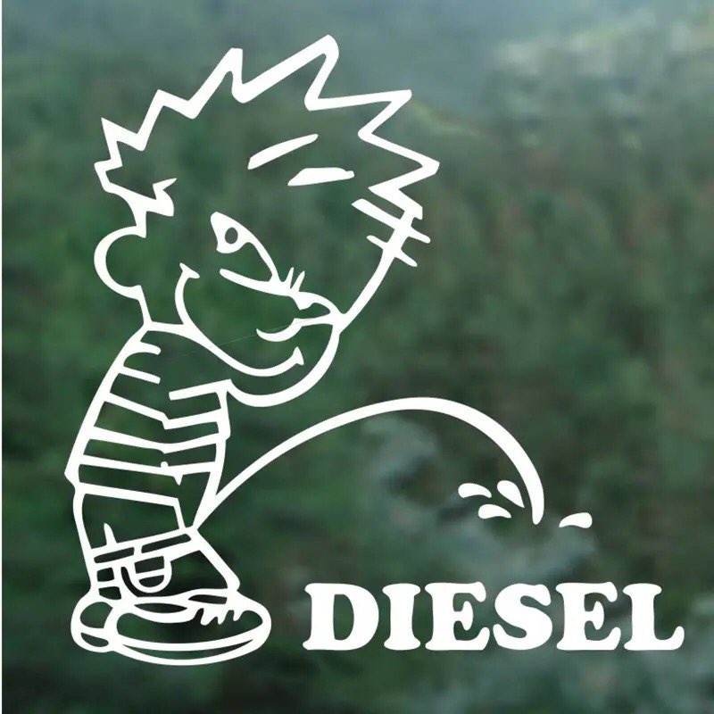 Diesel Side Sticker Car Decal Waterproof Sticker Art Bumper Car Window ...