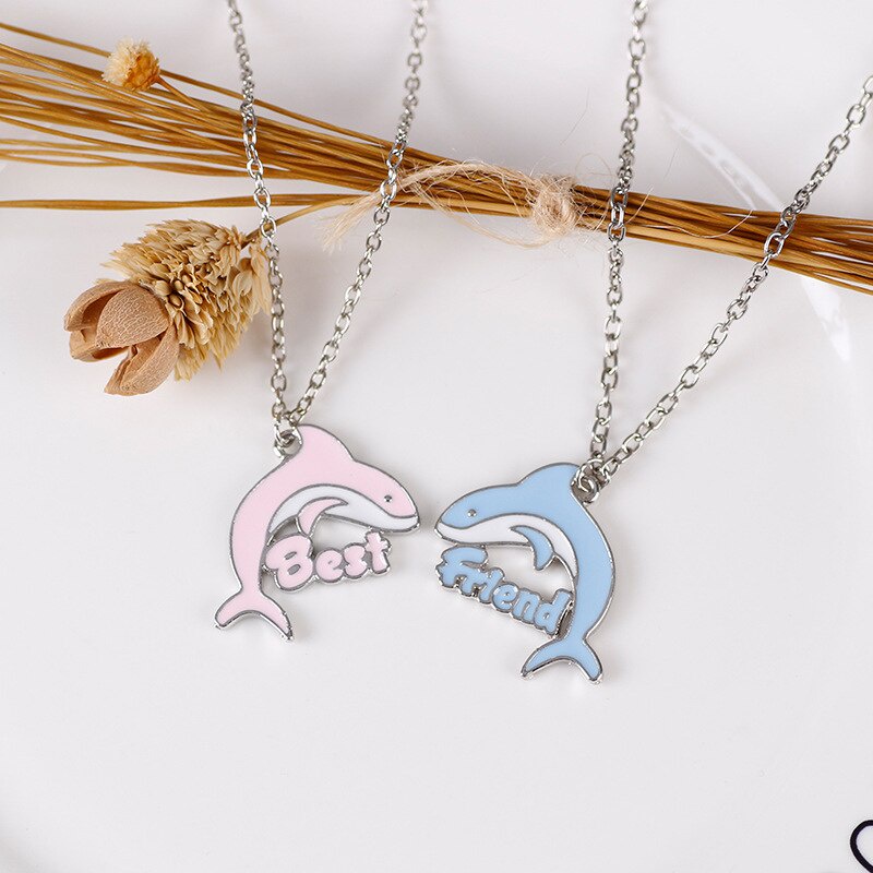 Dolphin on sale friendship necklace