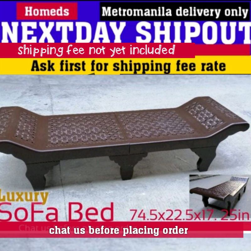 Elegant Sofabed Cleopatra Style Metro