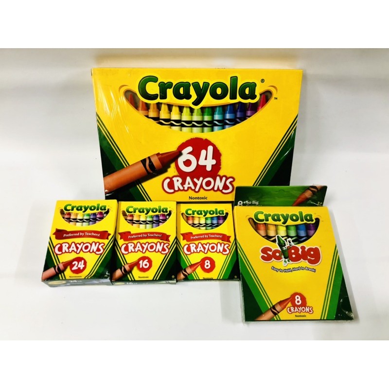 MFHPTN CRAYOLA WAX CRAYON 64/48/24/16 Shopee Philippines