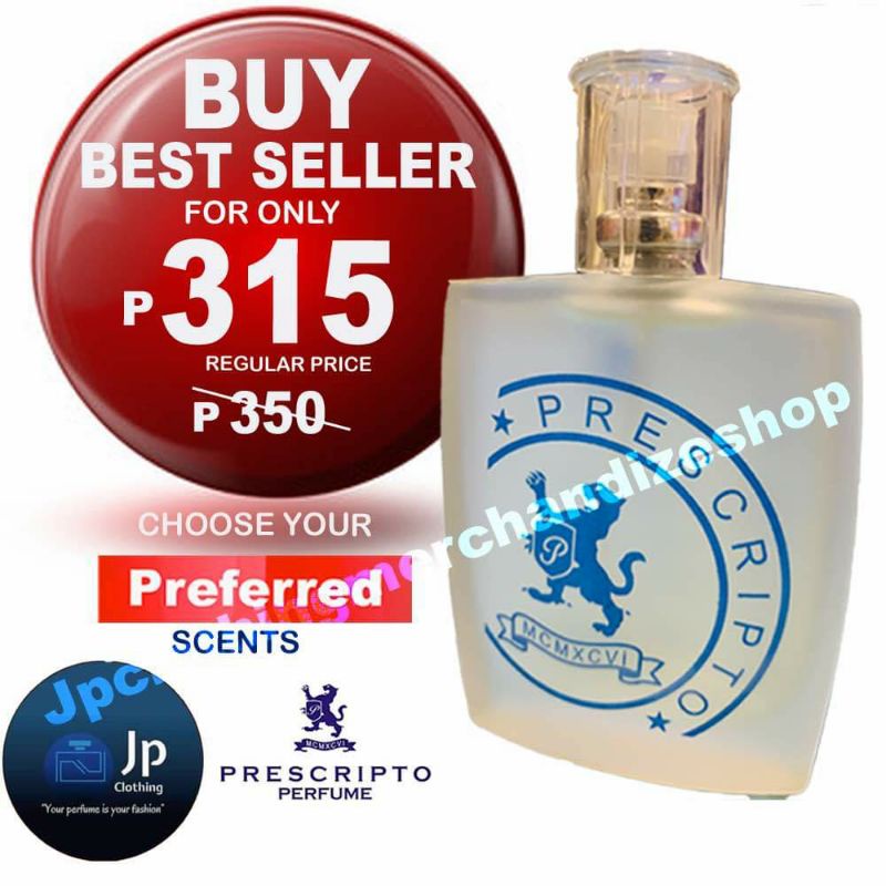 Prescripto perfume for online male list