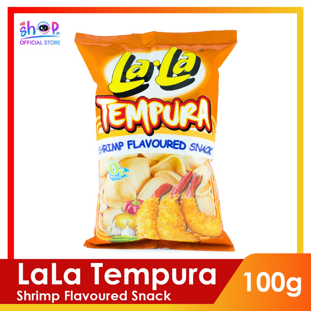 Lala Tempura Shrimp Flavoured Snack 100g Shopee Philippines