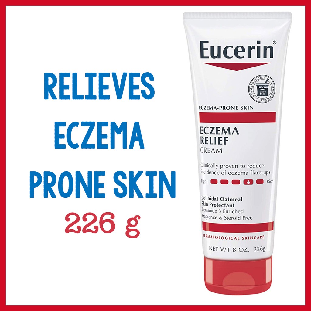 Eucerin Eczema Relief Cream Full Body Lotion for EczemaProne Skin