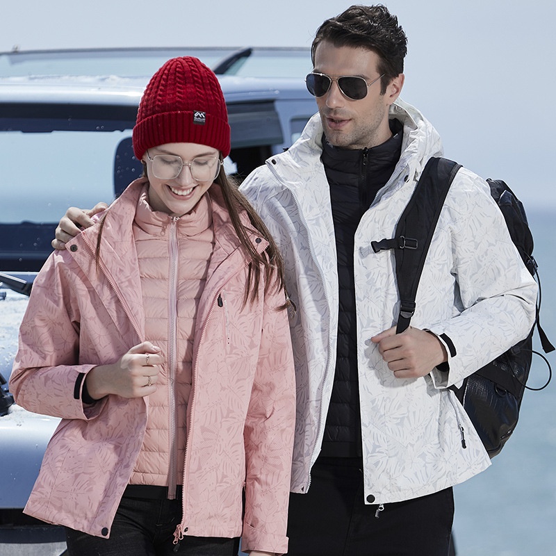 2022 Men s 3 in 1 Waterproof Ski Jacket Warm Winter Snow Coat Puffer Rain Jacket Plus size 6XL Shopee Philippines