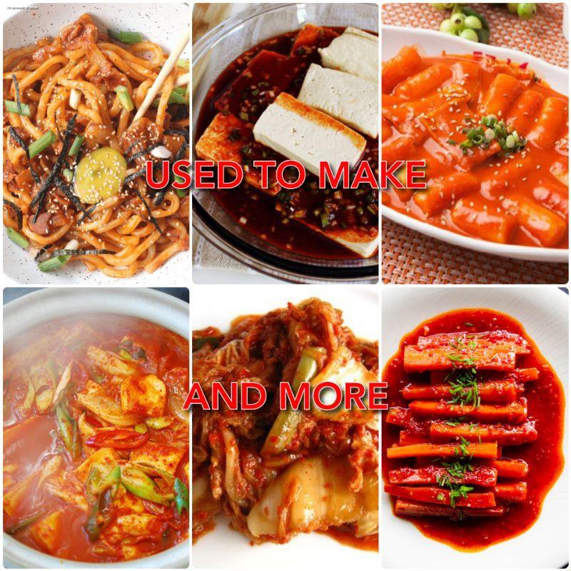 sour powderold spice Gochugaru / Korean Chili Powder for Kimchi and