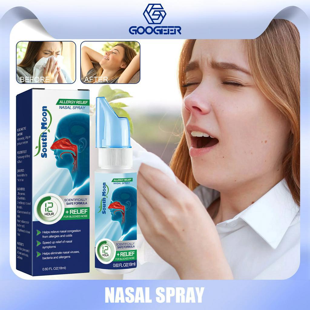 South Moon Sinusitis Nasal Spray Allergic Rhinitis Cleaning Congestion ...