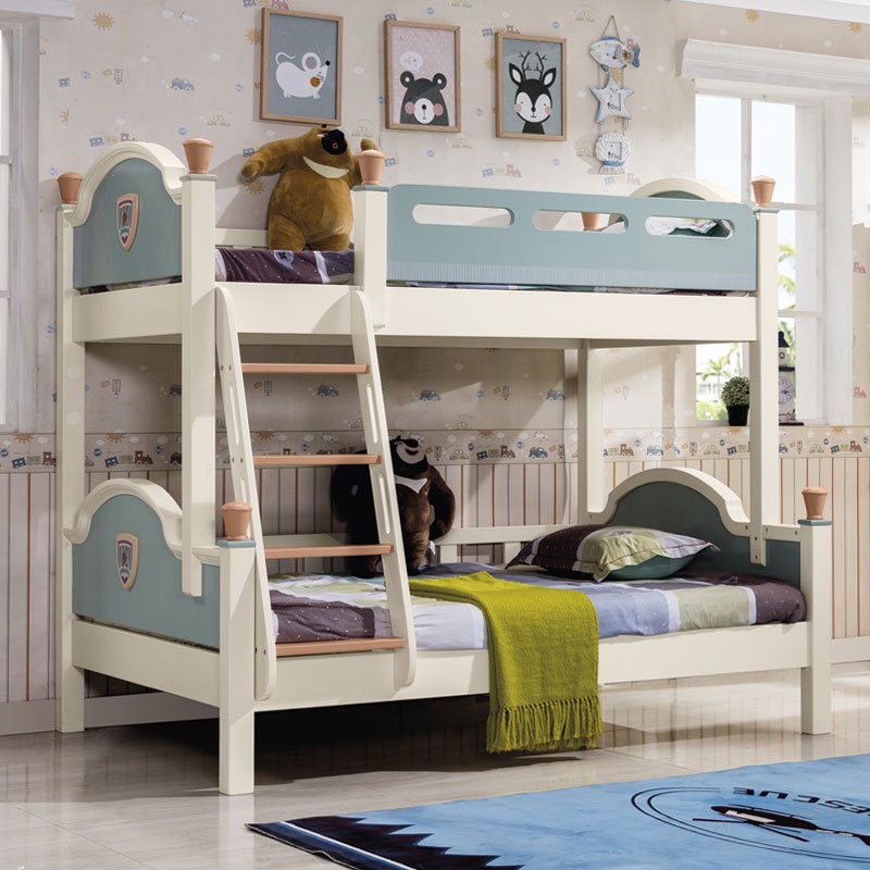 Nordic Solid Wood Children's Bed Girl Princess Bed1.5M Bunk Bed Height