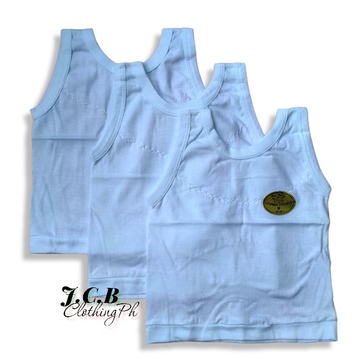 LOVING COUPLE Sabrina Cotton Sando Tank for Kids Girl (sold per pack/3pcs.), JCB ClothingPh