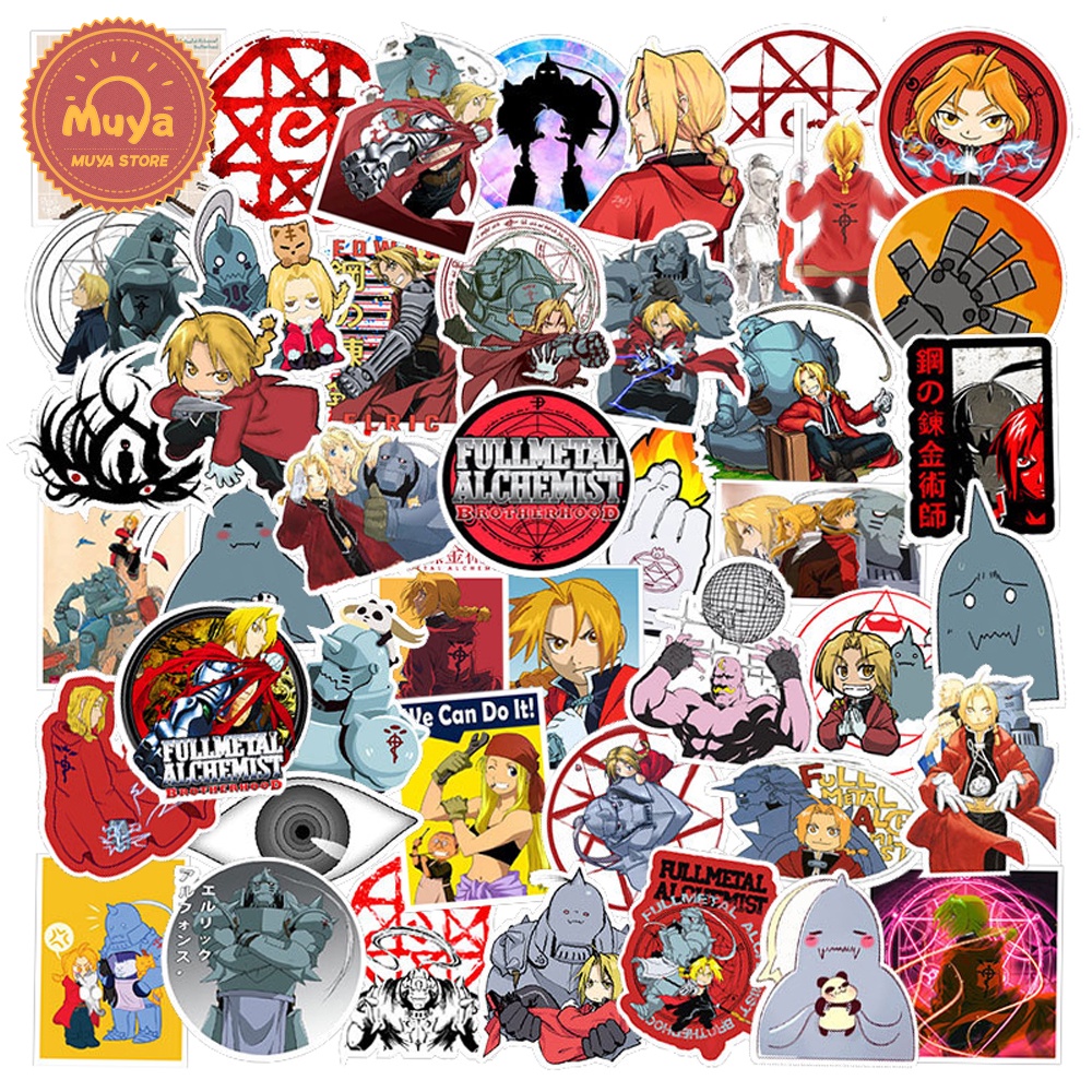 muya-50pcs-fullmetal-alchemist-japanese-anime-stickers-for-kids-cartoon