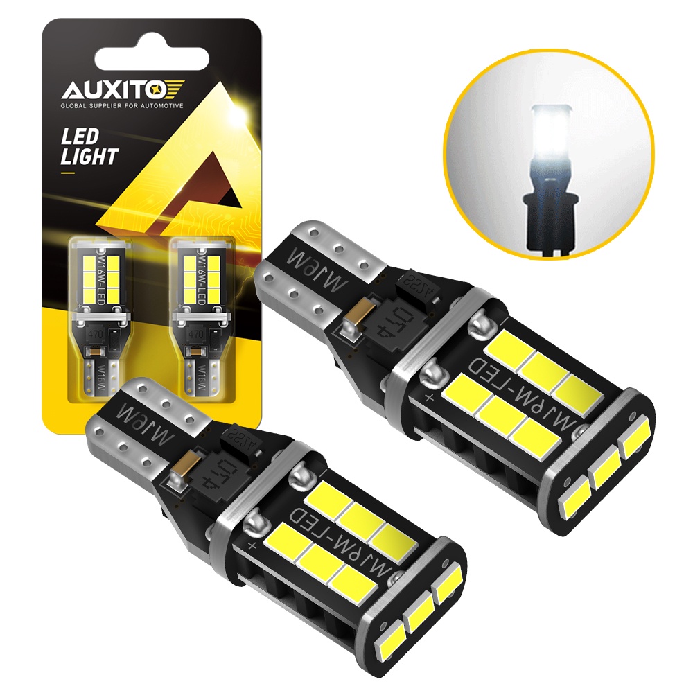 AUXITO 2Pcs T15 LED Park light Canbus No Error Car Backup Lights T16 ...