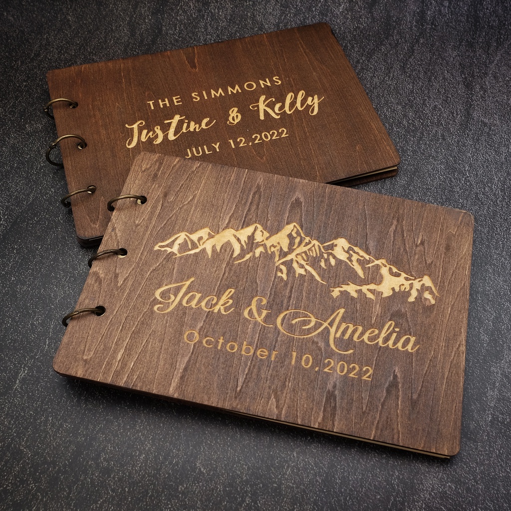 Personalized Guest Book A4/A5 Wedding Guest Book Wedding Guestboook