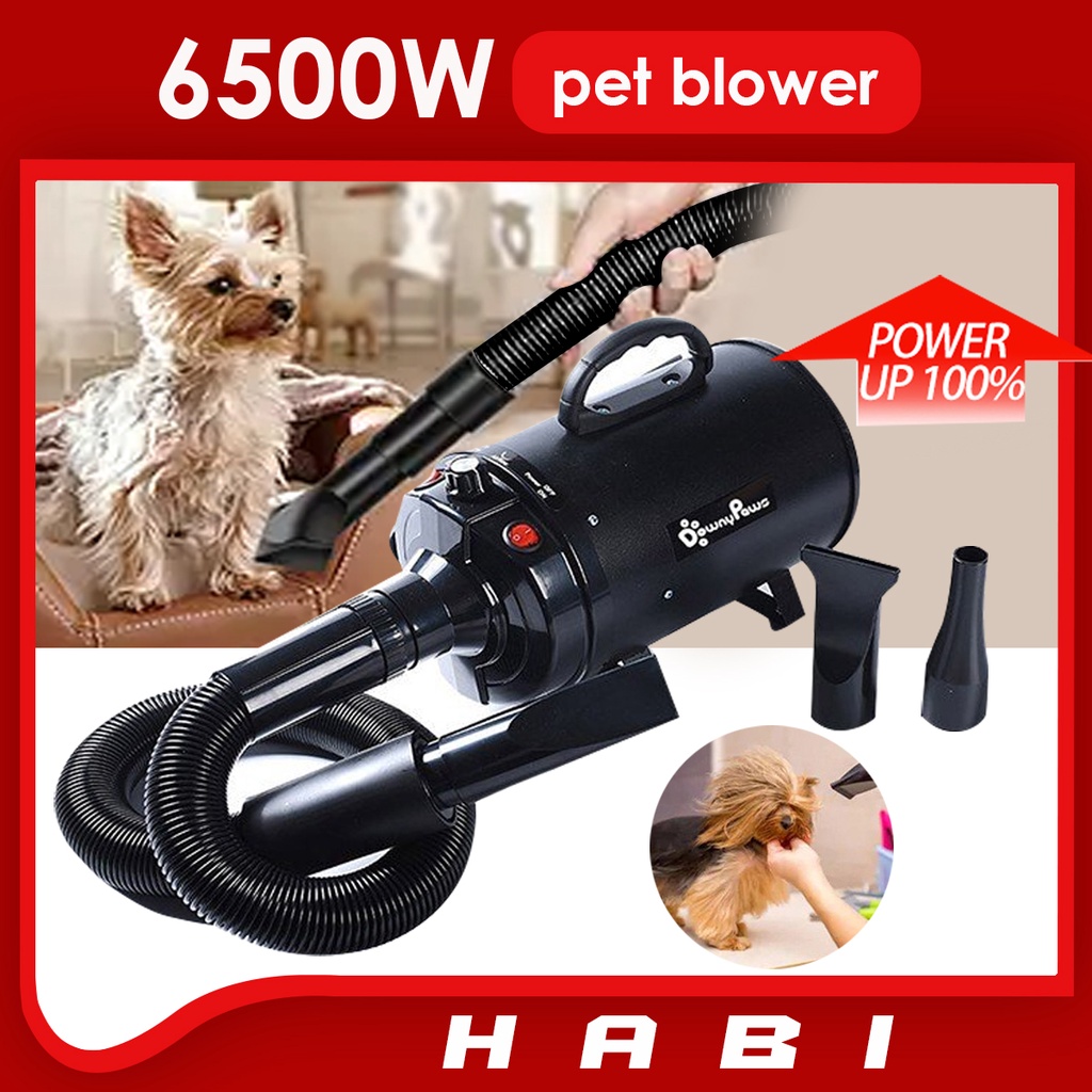 Dog air clearance blower