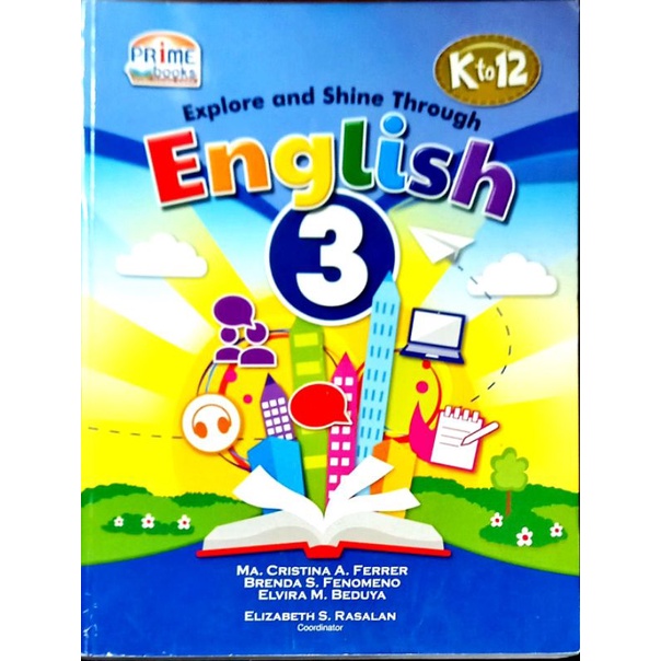 Explore and Shine Through English Grade 3 PRELOVED TEXTBOOK | Shopee ...