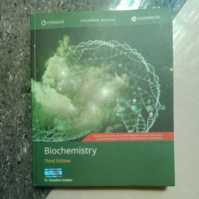 Biochemistry (Third Edition) H. Stephen Stoker Shopee Philippines