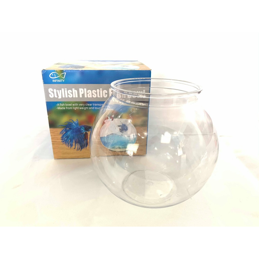 Infinity Plastic Fish Bowl Large Shopee Philippines