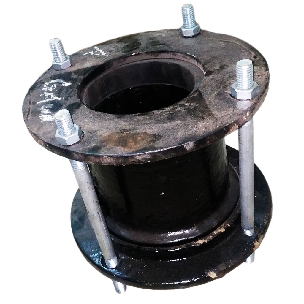 CAST IRON WATER SLEEVE TYPE DRESSER COUPLING 4" STC FOR GI PIPES