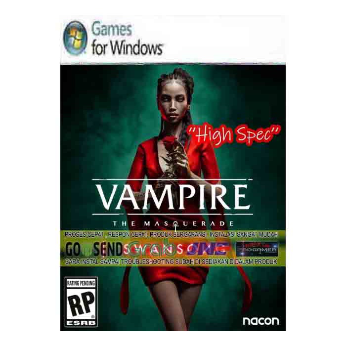 Vampire THE MASQUERADE SWANSONG - PC GAME DVD | Shopee Philippines