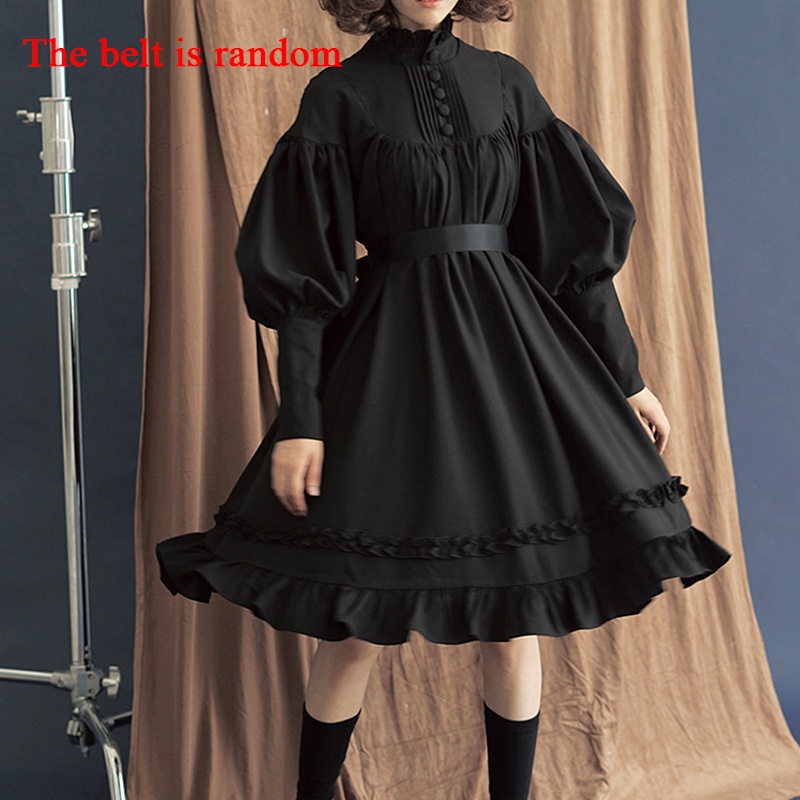 Black deals lolita dress