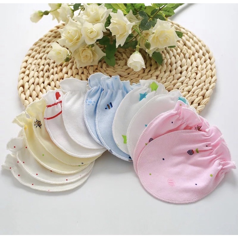 Samarah Cute Baby Mittens Anti Scratch Baby Hand Gloves Shopee