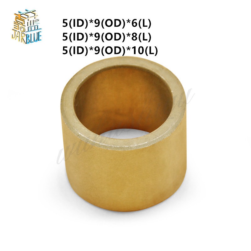 10pcs M5*6/8/10mm Copper brass bushing guide sleeve Precision Oil