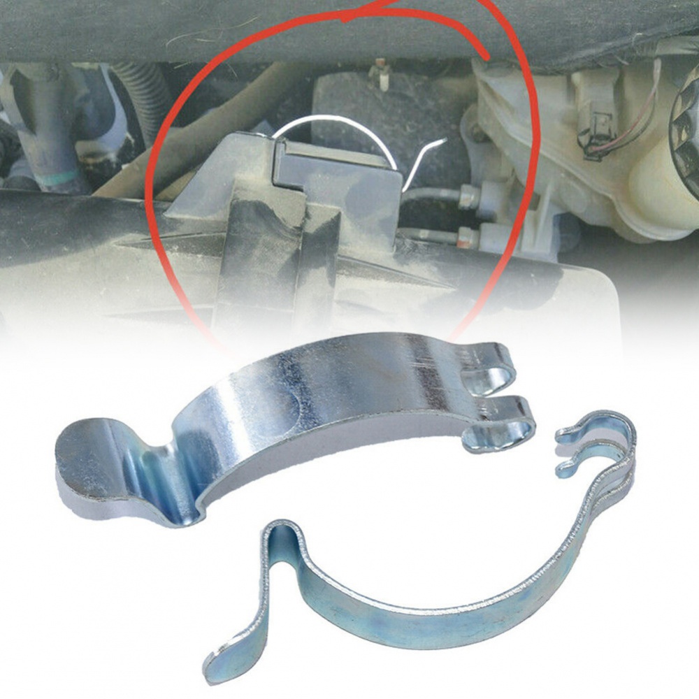 2pcs Car Air Filter Cleaner Housing Box Lid Spring Clips Clamp Kit For ...