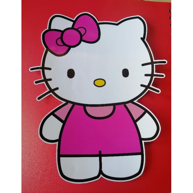 Hello kitty Big sticker waterproof | Shopee Philippines