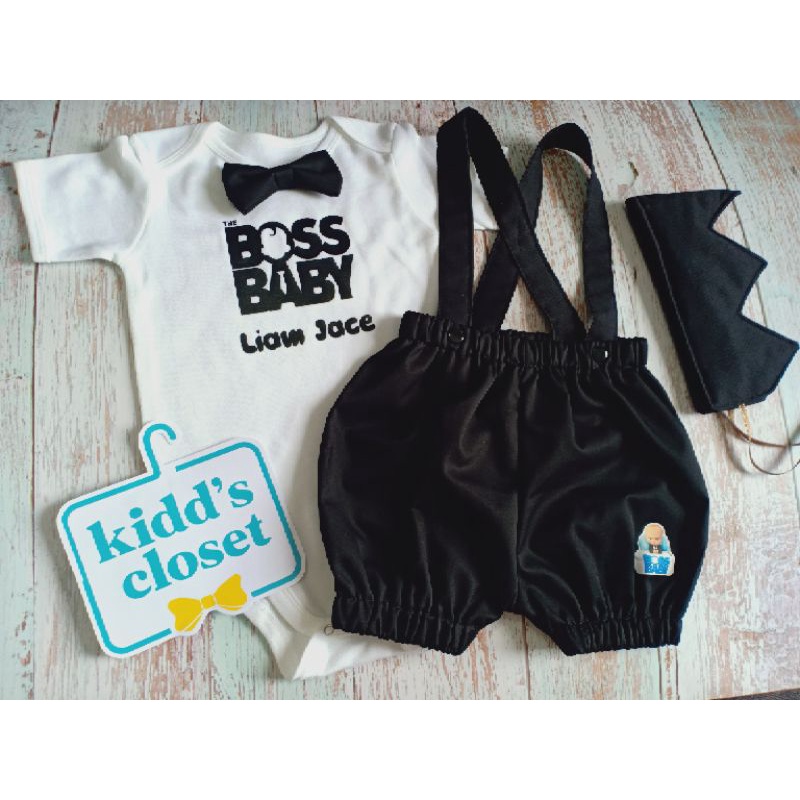 Boss baby birthday outfit 2024 boy