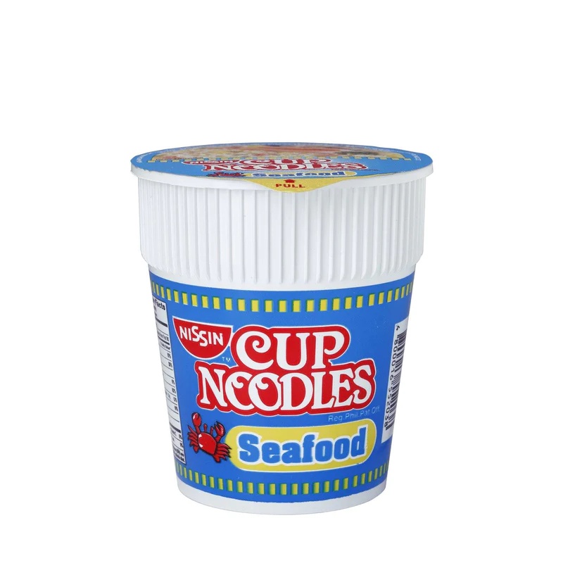 Nissin Cup Noodle Regular Cup Seafoods 60g Shopee Philippines