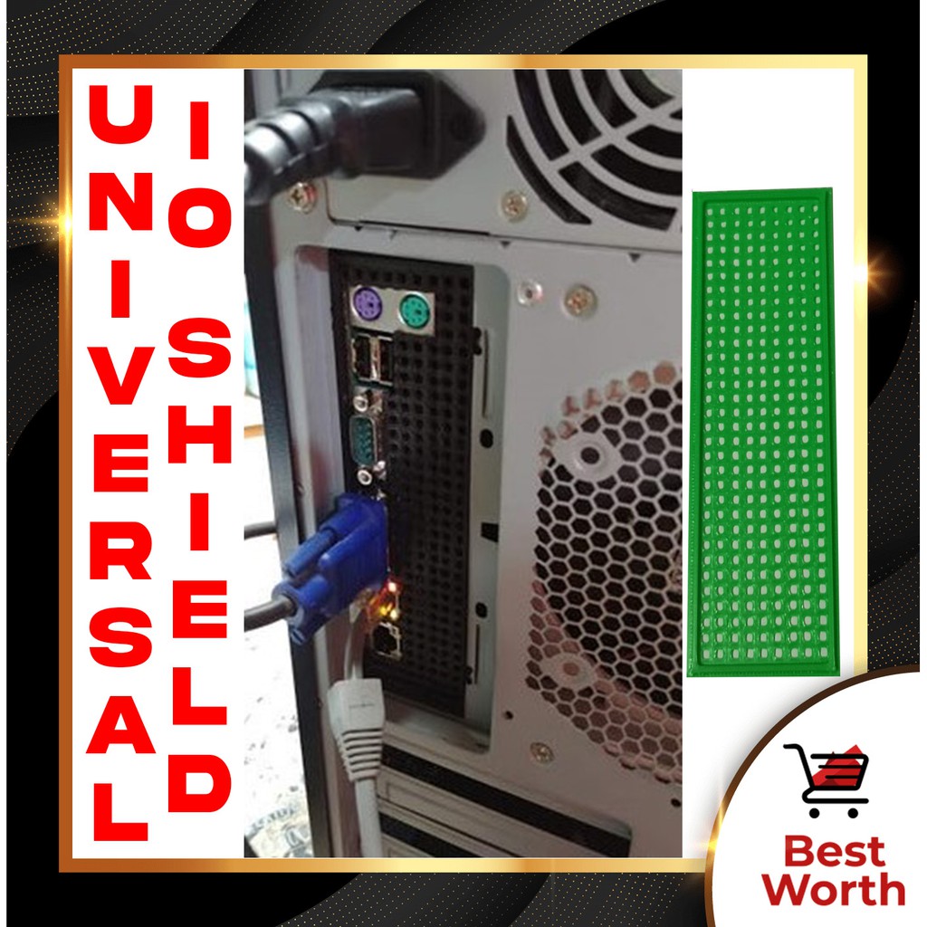Motherboard Universal I/O Shield – 20 Different Colors, Plastic ...