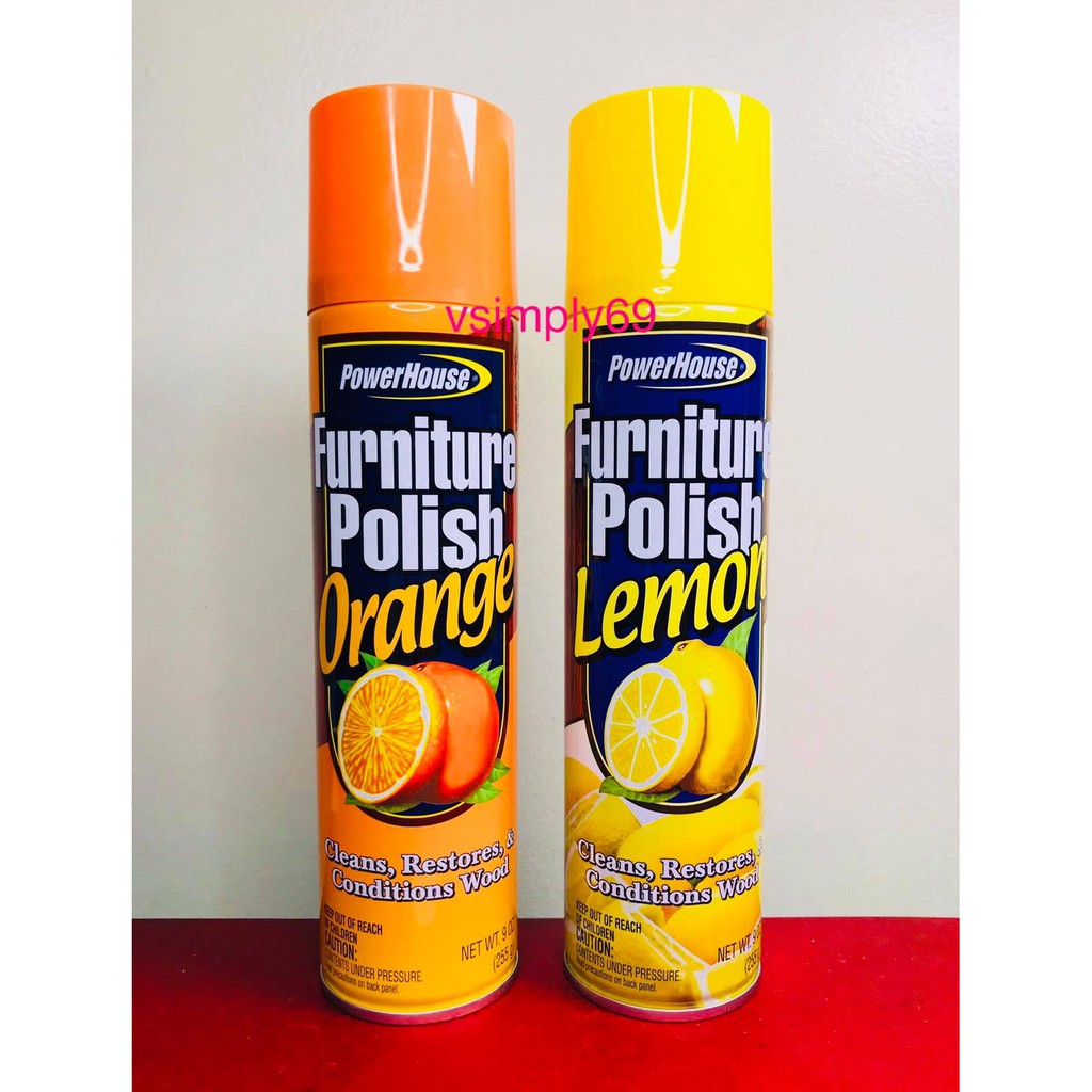 PowerHouse Furniture Polish (255 g) Shopee Philippines