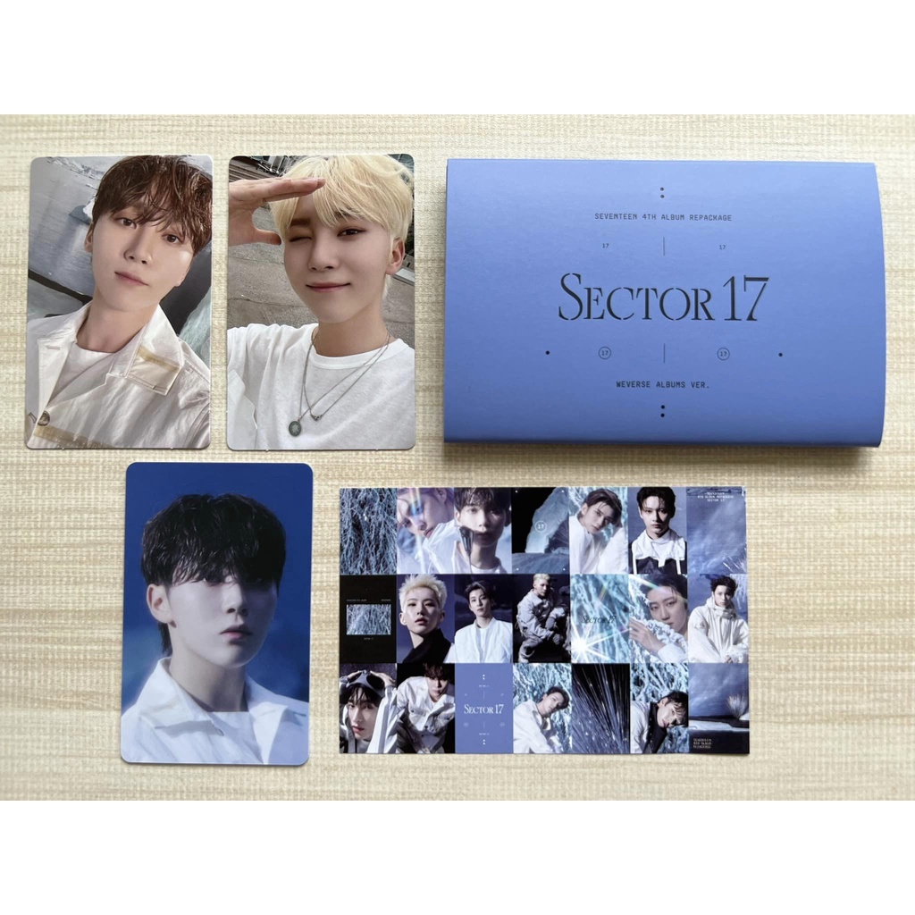 SEVENTEEN 4th Album Repackage Sector 17 Weverse Version Ver