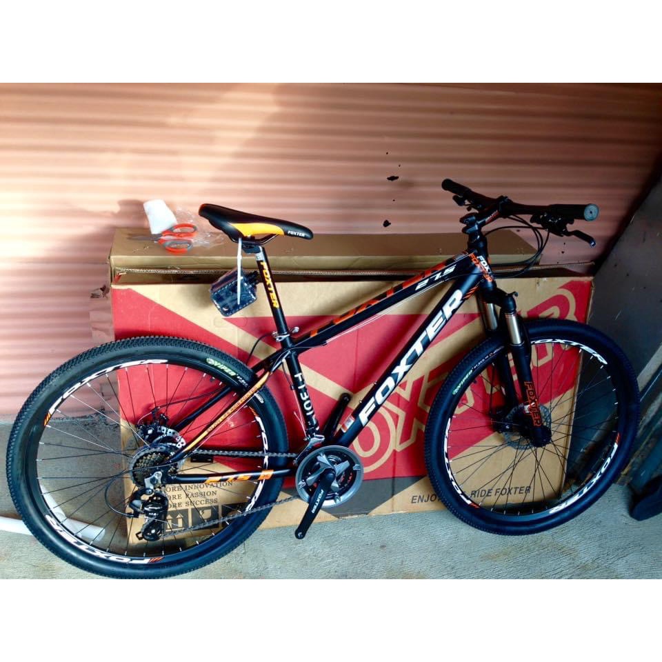 Foxter mountain bike online 27.5 specs