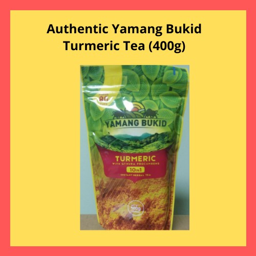 Authentic Yamang Bukid Turmeric Tea (400g) Shopee Philippines