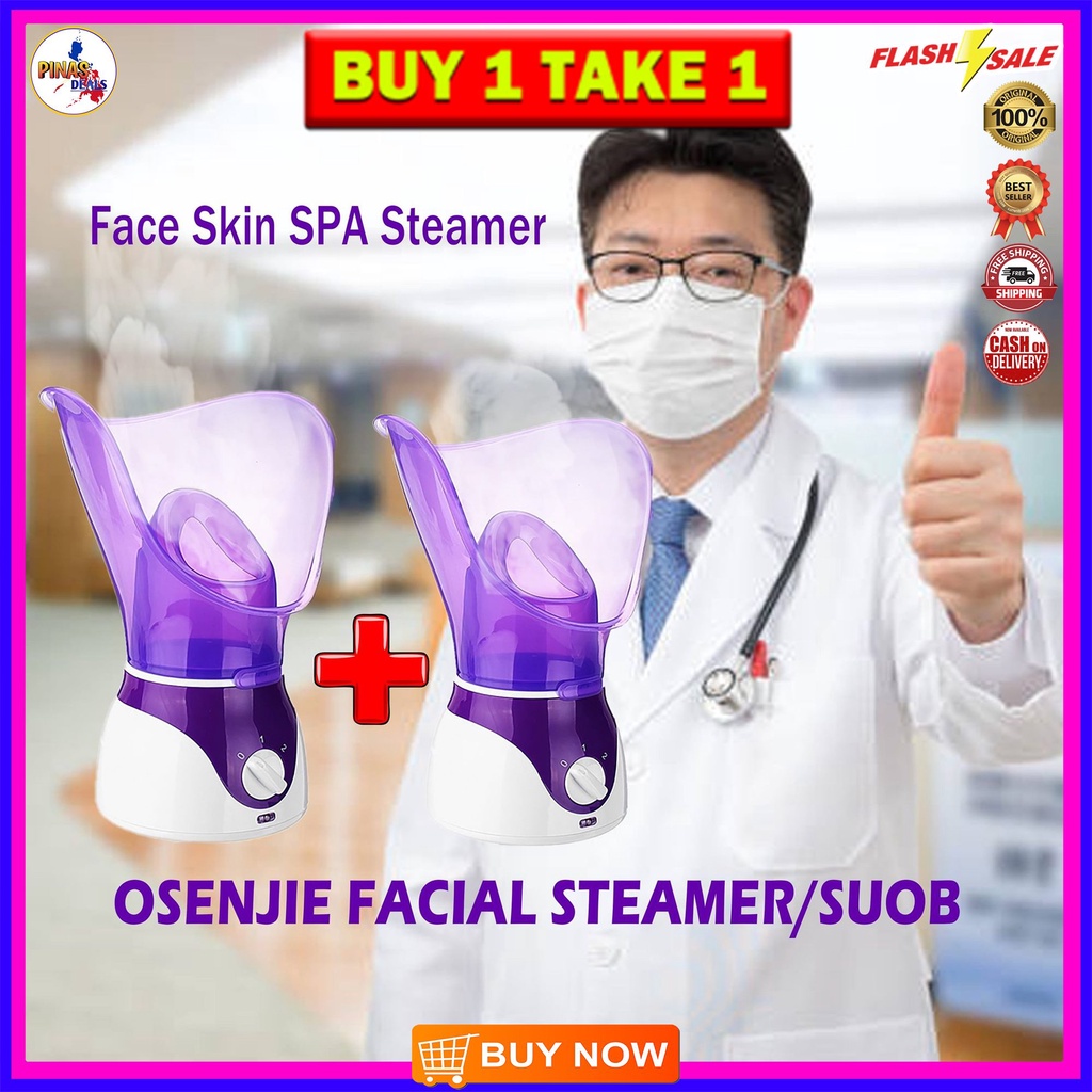 ORIGINAL BUY 1 TAKE 1 FACIAL STEAMER SPA SINUS STEAM THERAPY HOT STEAM