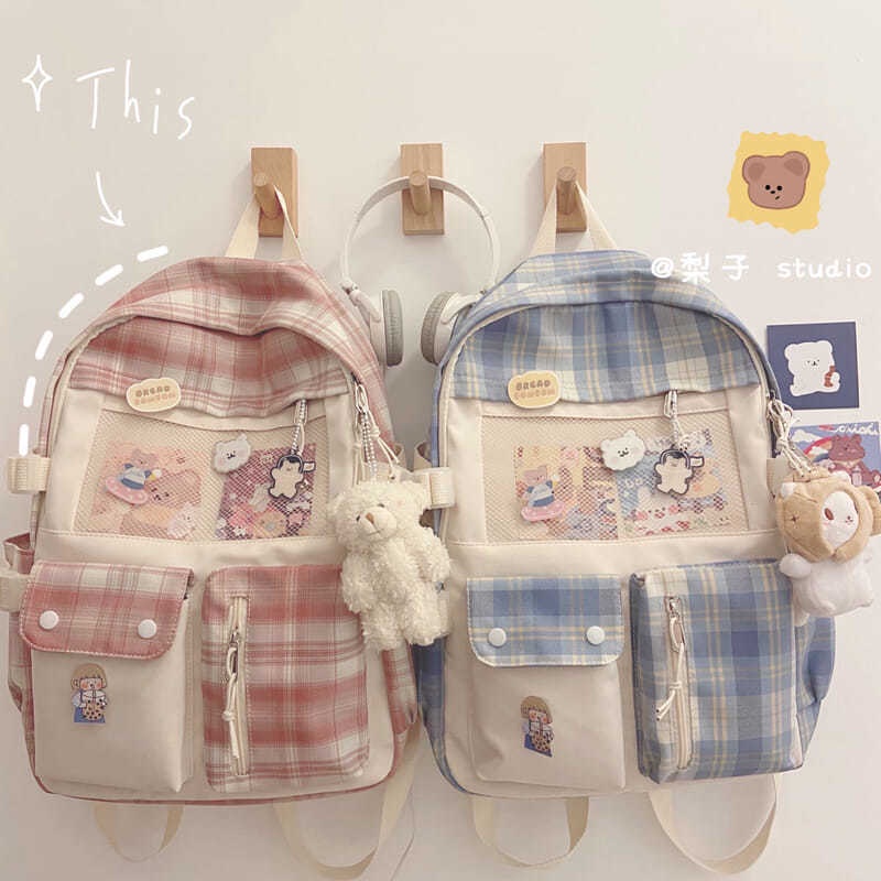 Korean college backpacks cheap