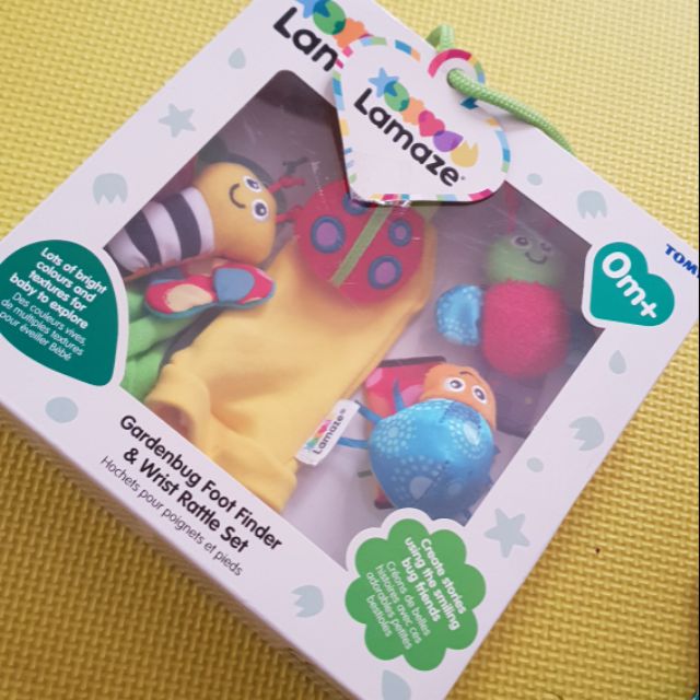 Lamaze hand cheap and feet rattles