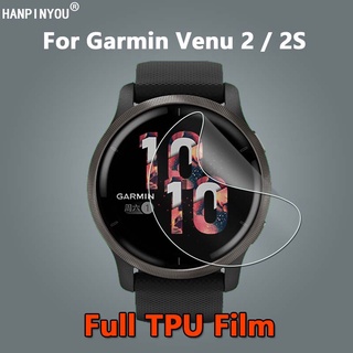 10PCS Soft TPU Hydrogel Film for Garmin Venu 2 Plus Venu 3 3S