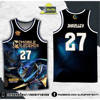 MOBILE LEGENDS LANCELOT - ALFA FULL SUBLIMATION BASKETBALL JERSEY