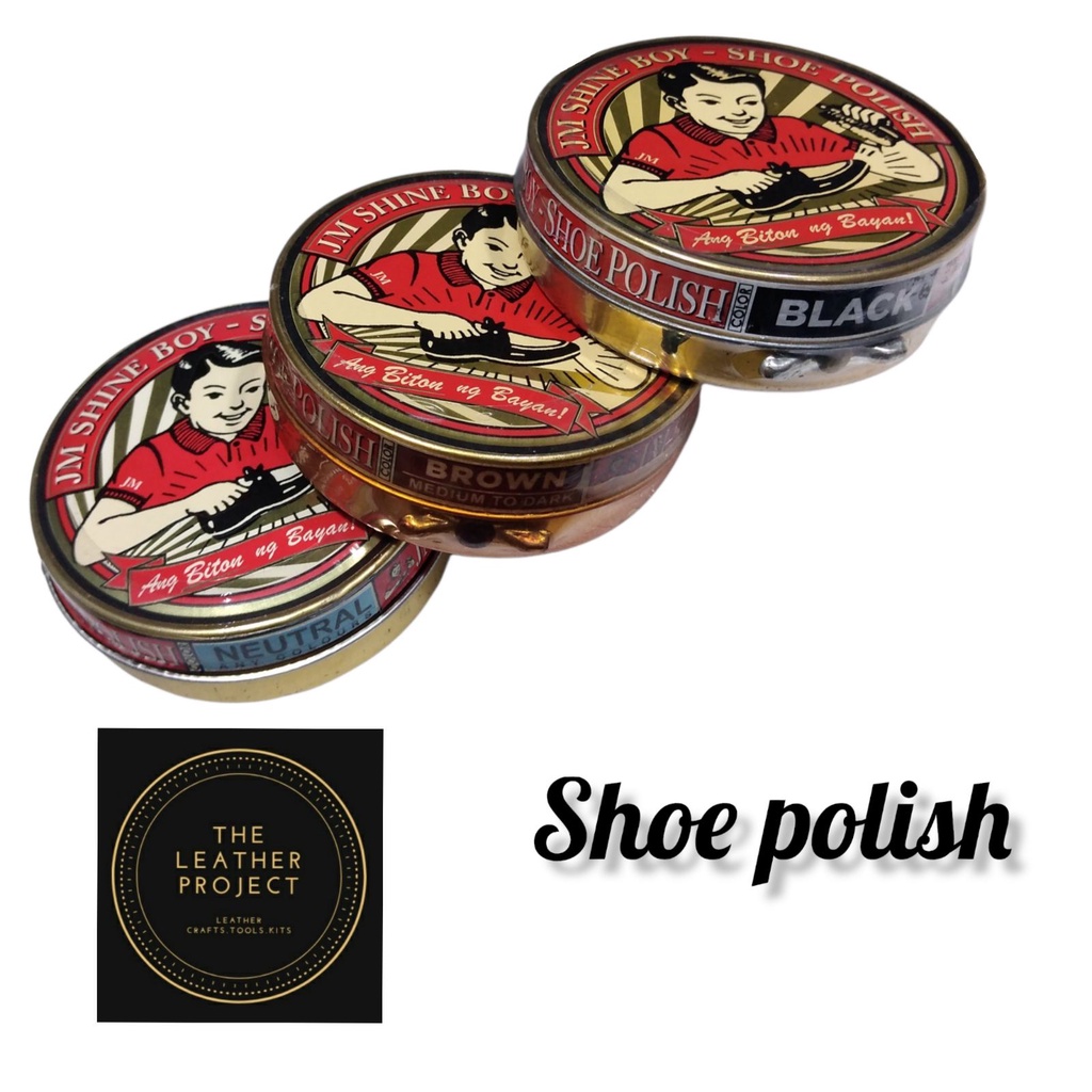 SHINE BOY SHOE POLISH THE LEATHER PROJECT