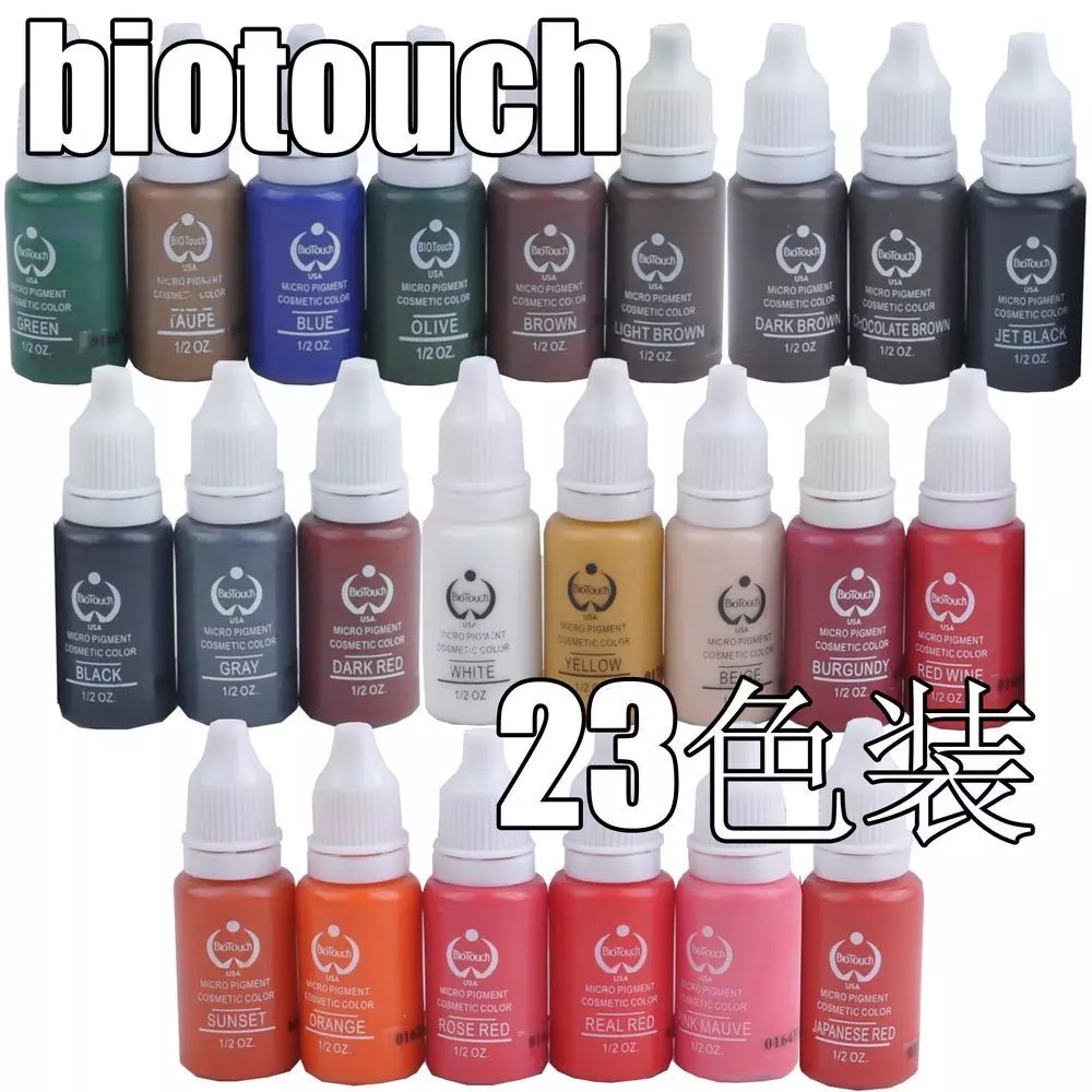 1 bottle Permanent Makeup pigment Set Tattoo Ink Cosmetic 15ml | Shopee ...