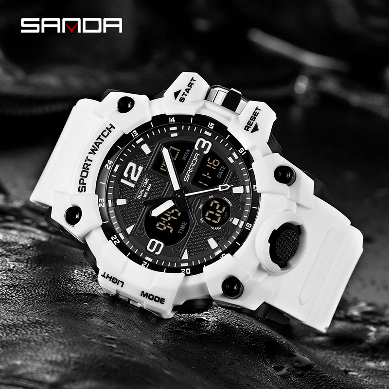 Sanda hot sale military watch