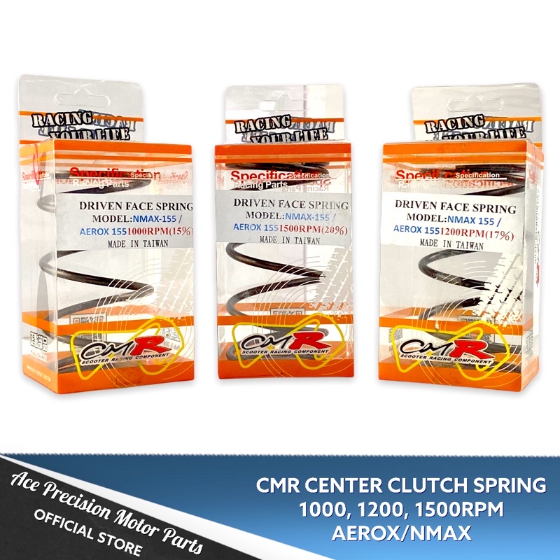 CMR CENTER CLUTCH SPRING AEROX155/NMAX155 1000RPM/1200RPM/1500RPM ...
