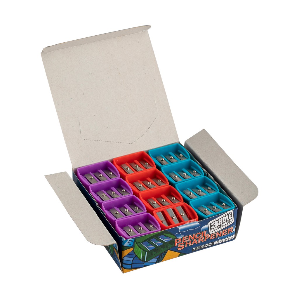 Crystal 3-Holes Sharpener Oval TS300 (4Pcs) | Shopee Philippines