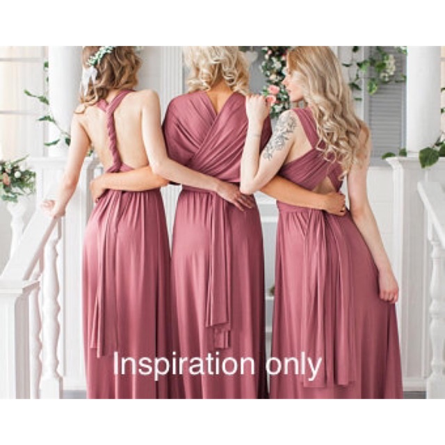 Old rose dress on sale bridesmaid