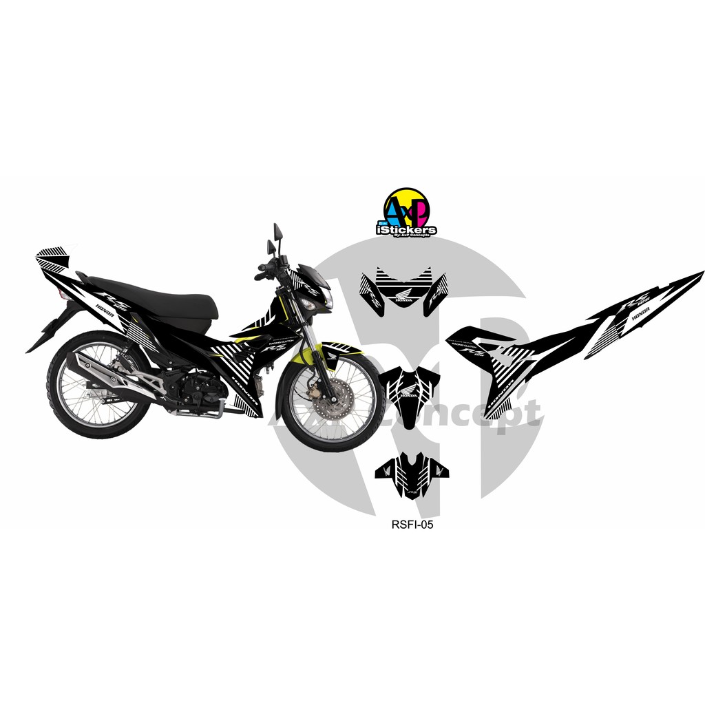 Honda RS125 FI Decal Kit RSFI 05 Shopee Philippines