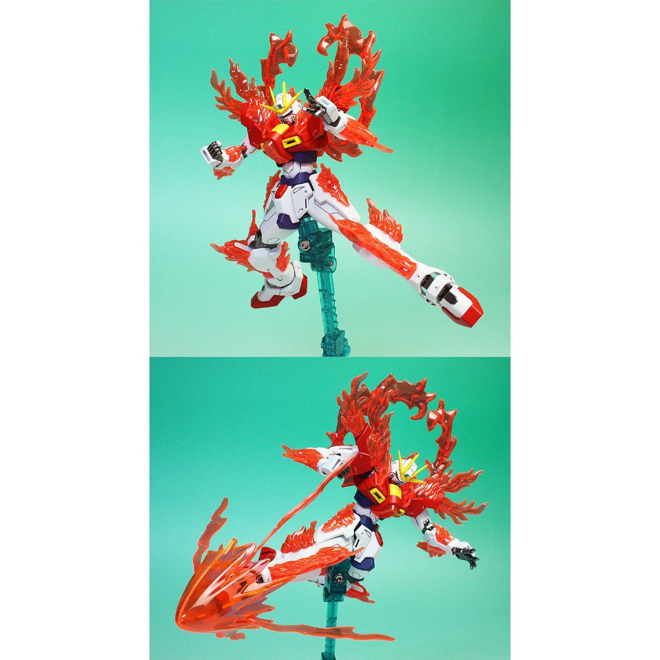 Bandai Build Fighter Hgbf 1 144 028 Try Burning Gundam Figure Toy NPO0 Shopee Philippines