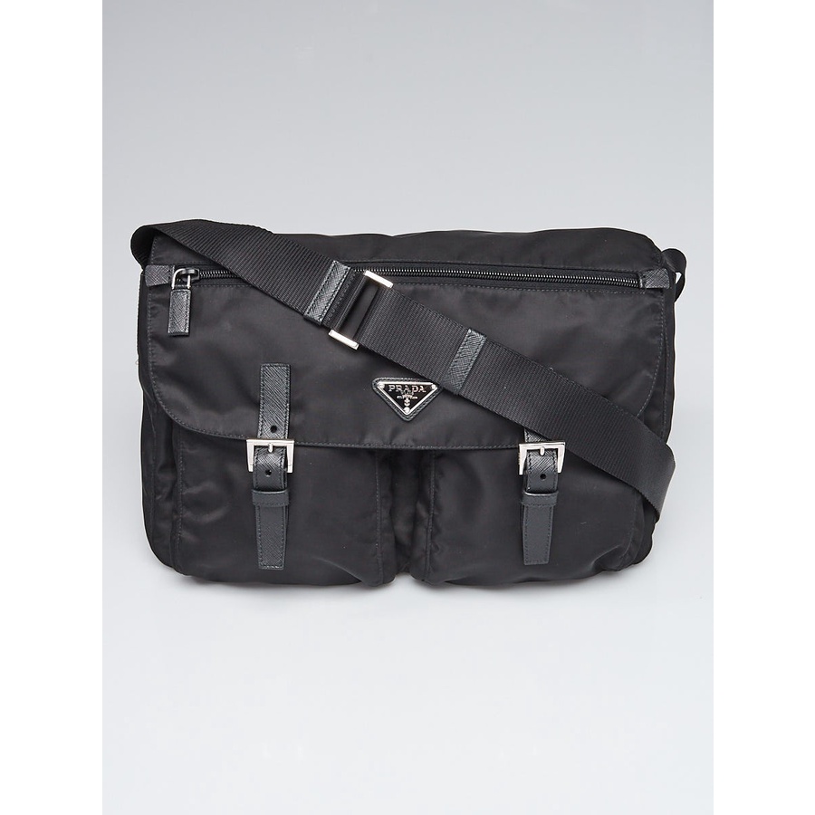 Buckle on sale messenger bag