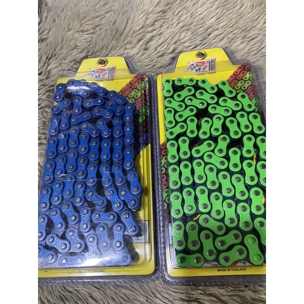 motorcycle chain color made in thailand 428h 110L | Shopee Philippines